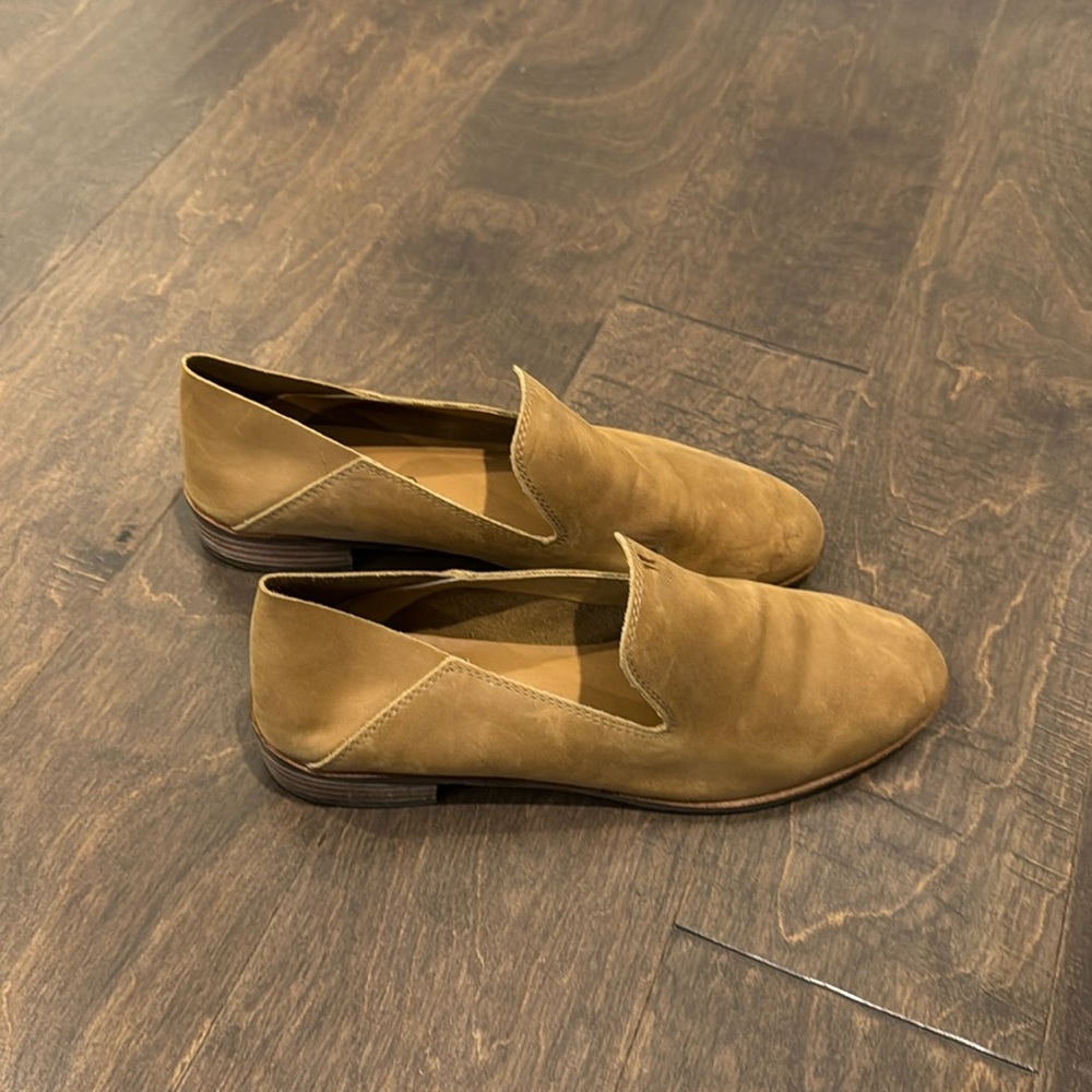 Tan shoes